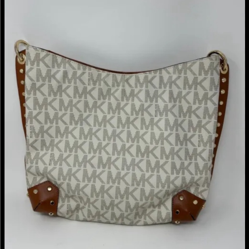 Micheal Kors- studded Serena bag- limited edition with wallet